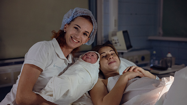 Сопровождение родов АКУШЕРКОЙ